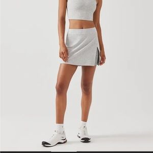 Court Skort 4.5 light grey skirt